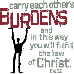 PRAYER CARRY BURDEN